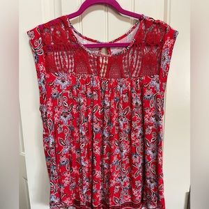 Maurice’s Red Blouse